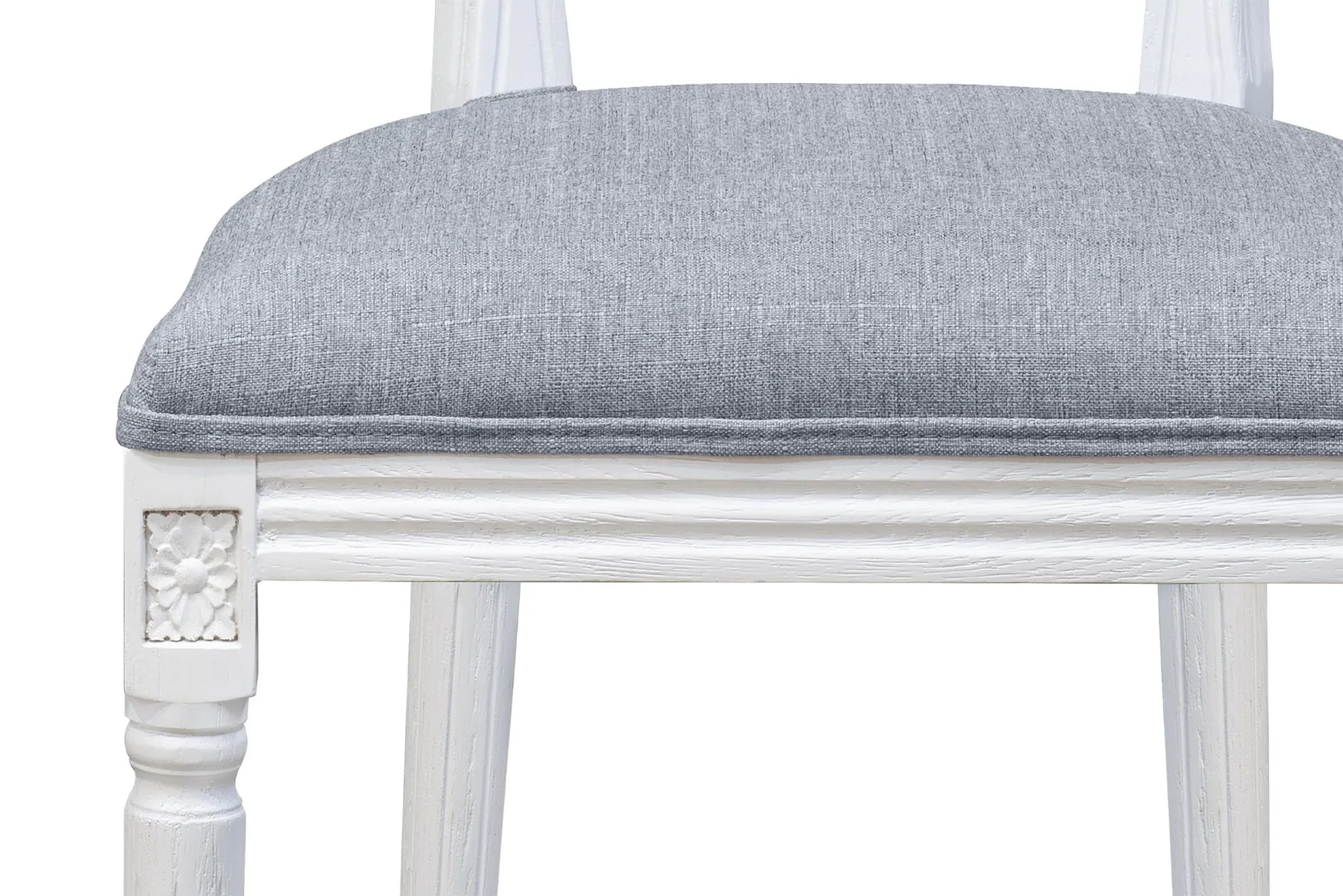 Стул с круглой спинкой Volker oak Grey and White в интерьере в Москве Стул с круглой спинкой Volker oak Grey and White в интерьере