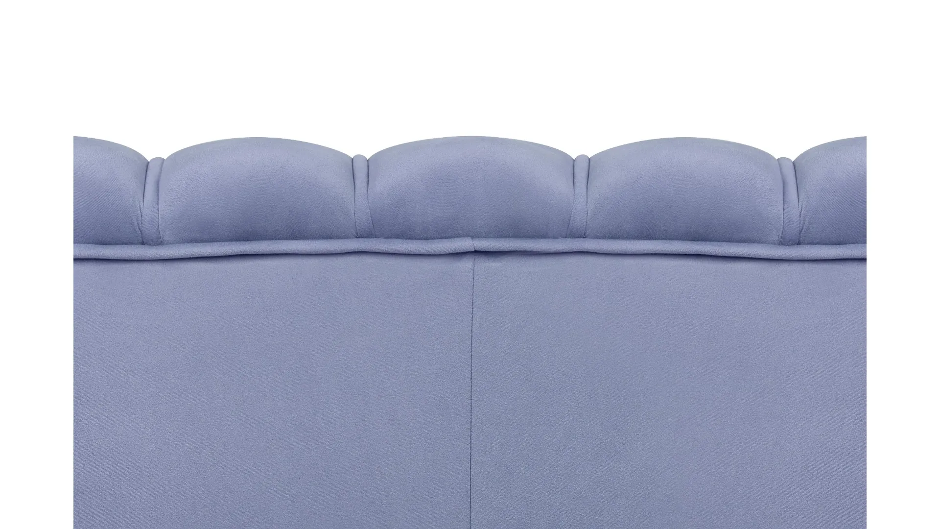 Комплект кресел и дивана ракушка Pearl Triple Blue в интернет-магазине