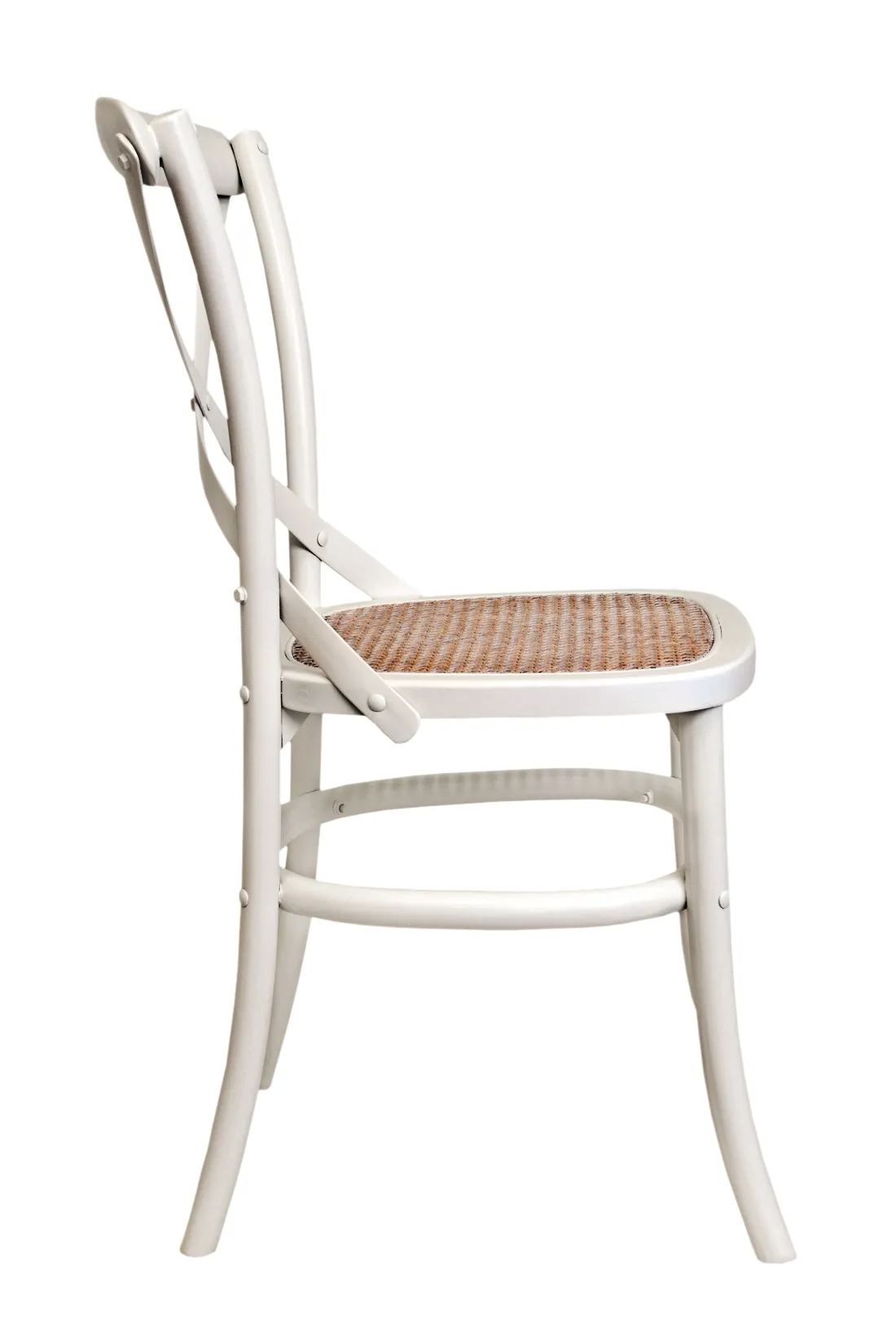 купить Стул ретро Cross Back White Ver.2 в Москве купить Стул ретро Cross Back White Ver.2