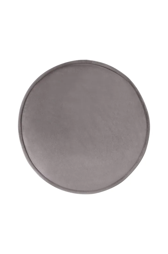 заказать Пуф Pearl Adorn Grey на черных ножках в Москве заказать Пуф Pearl Adorn Grey на черных ножках