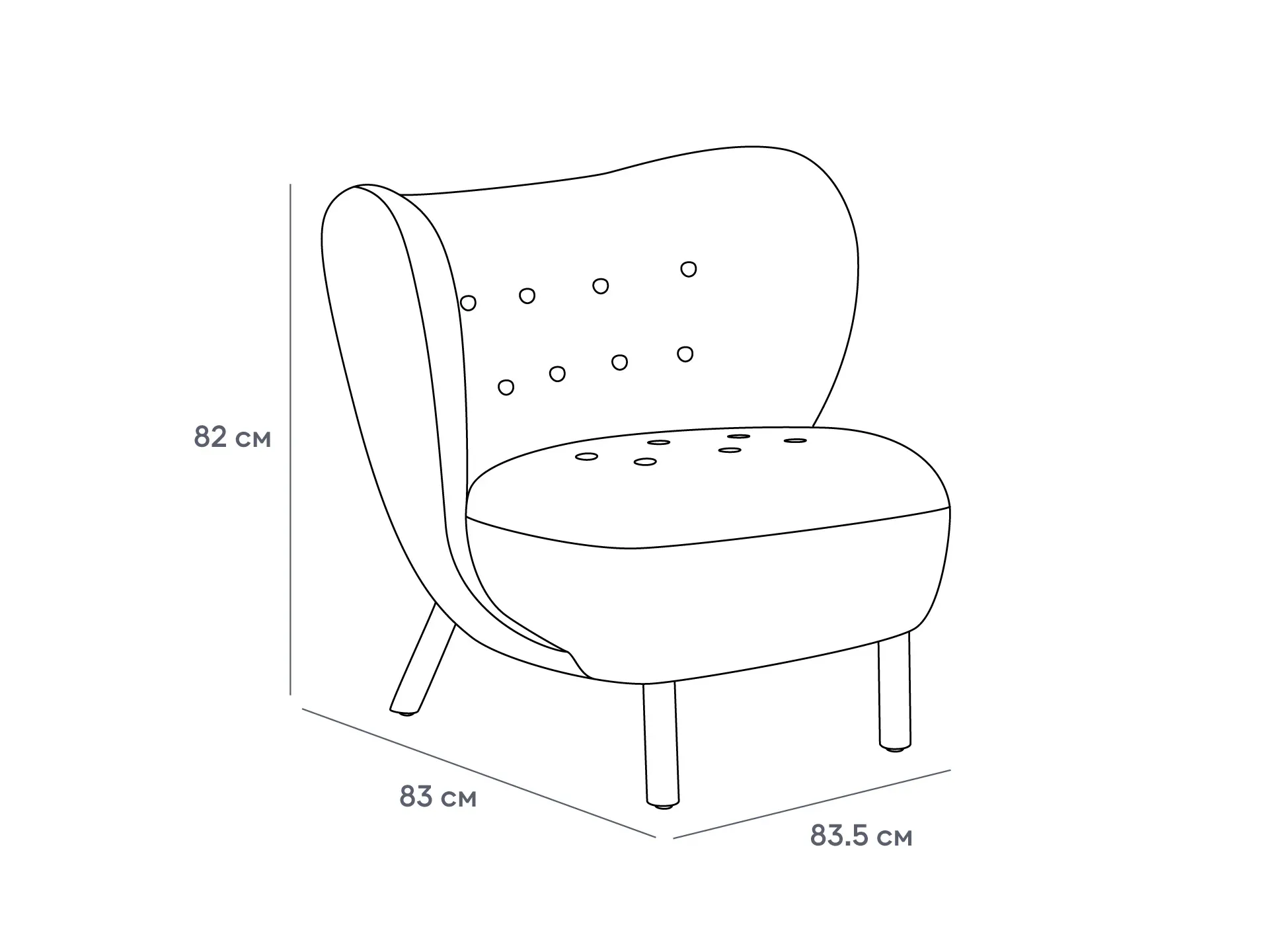 фото Кресло Lounge Wood в интерьере в Москве фото Кресло Lounge Wood в интерьере