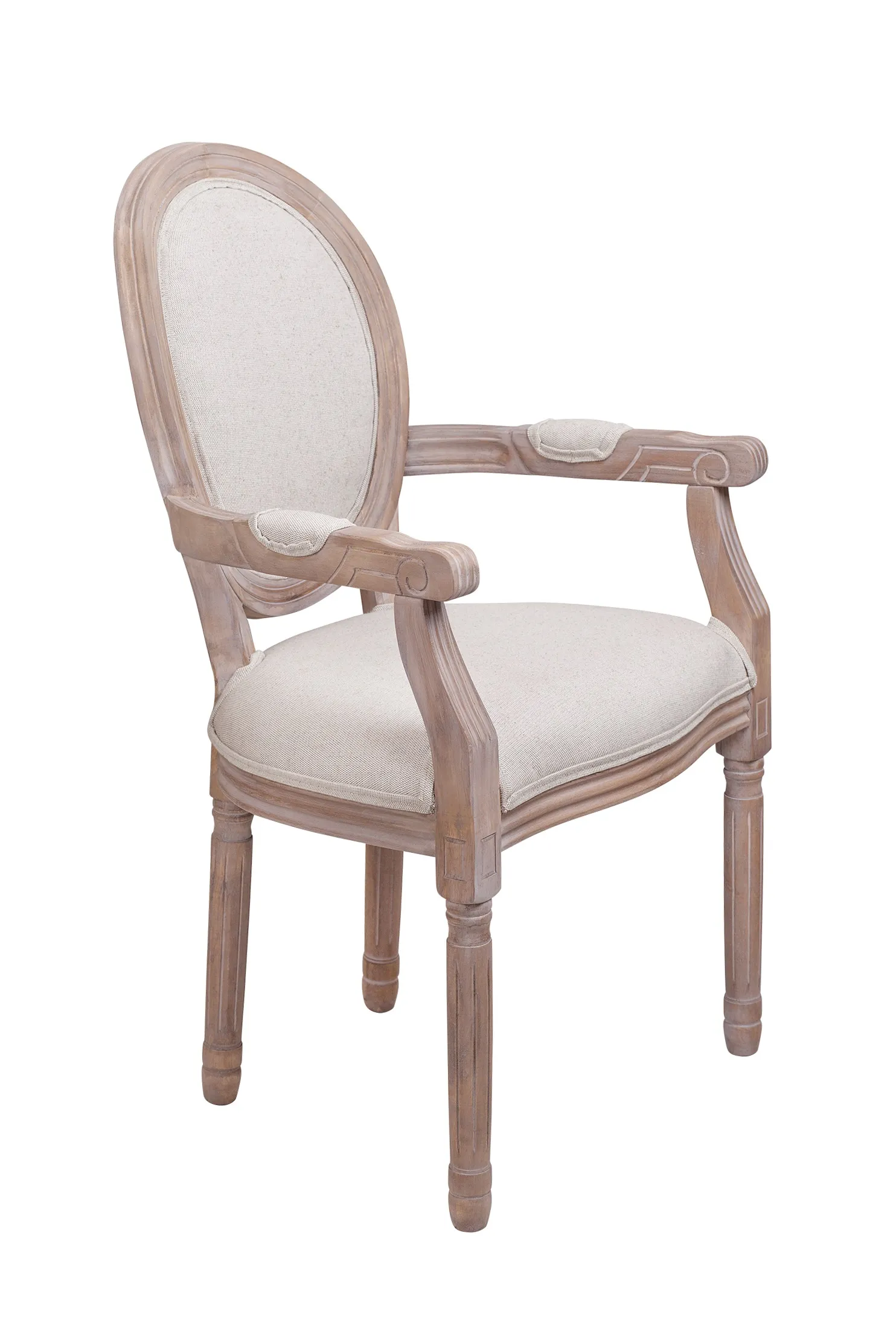 купить Мягкий стул с подлокотниками Volker Arm Beige V2 в Краснодаре