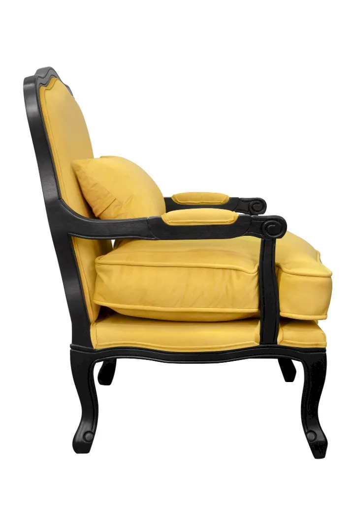 заказать Мягкое кресло ретро Nitro Yellow V3 в Краснодаре