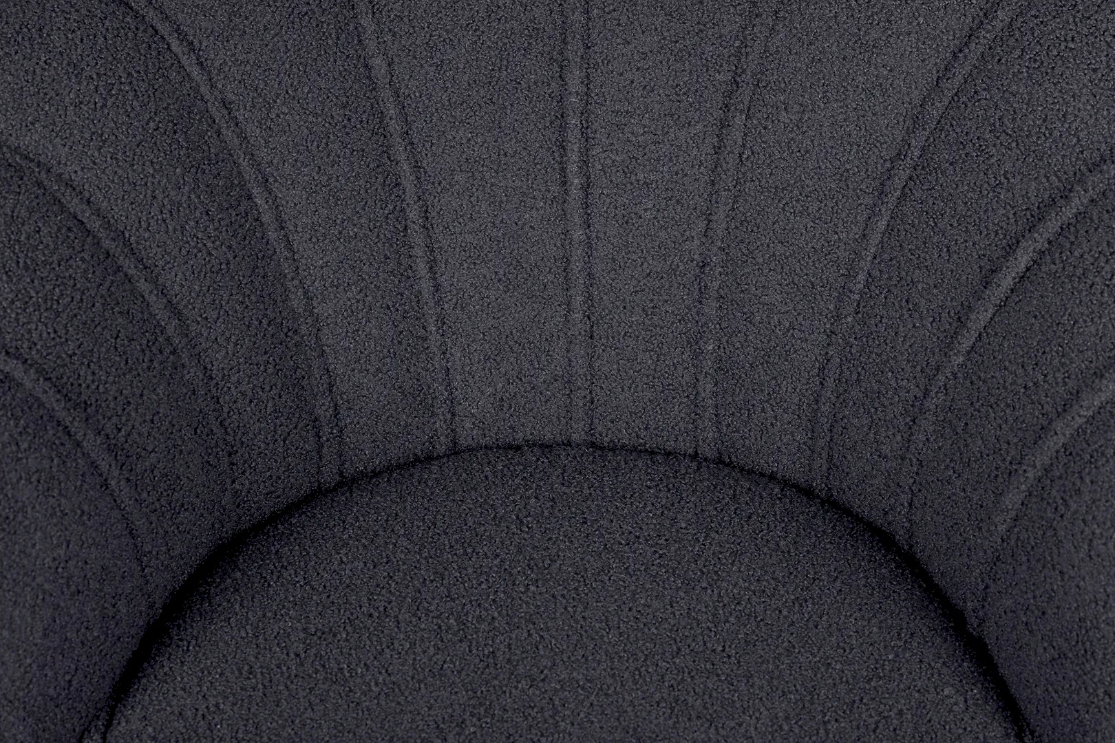 Низкое кресло ракушка Pearl Black Boucle в интерьере в Москве Низкое кресло ракушка Pearl Black Boucle в интерьере
