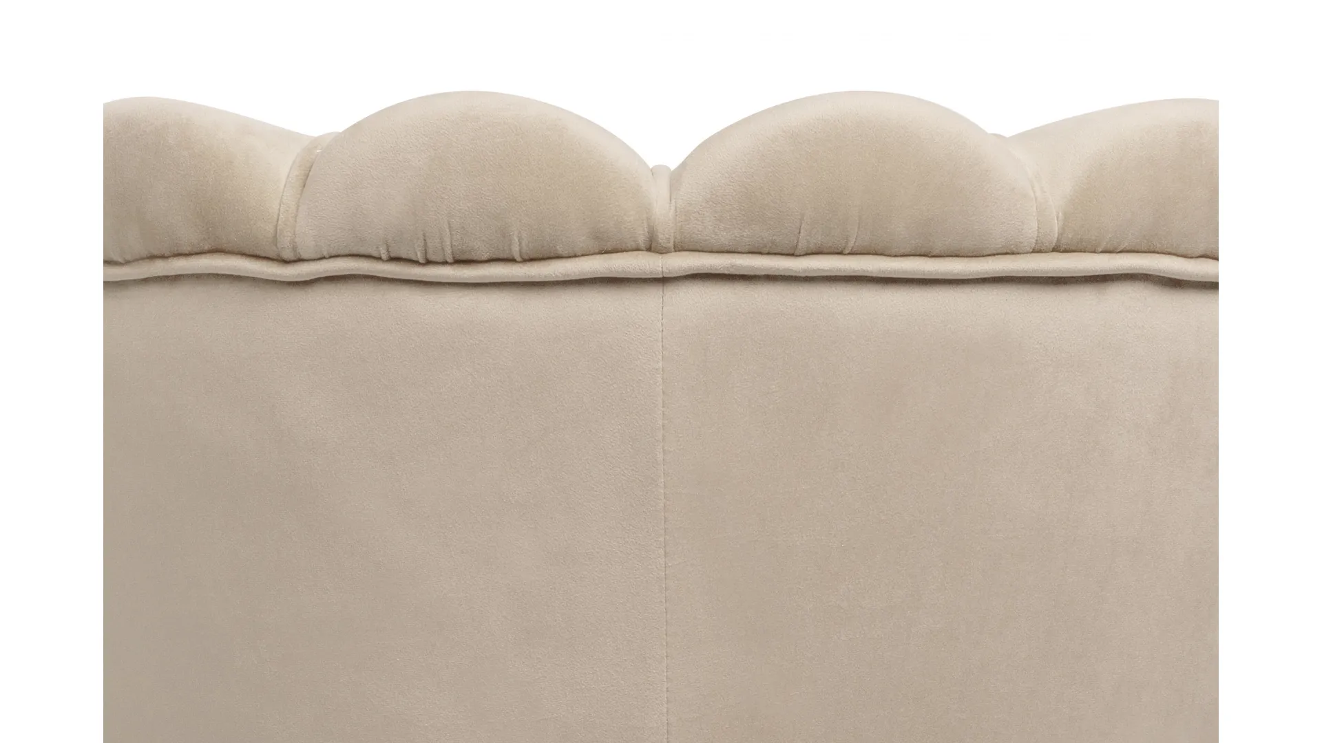 Кресло с пуфом ракушка Pearl Taupe в интернет-магазине в Краснодаре