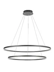 Люстра Orblaze 2 rings 1000 black в Краснодаре