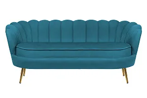 фото Диван ракушка для гостиниц Pearl Triple Marine Velvet в интерьере в Краснодаре