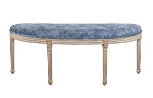 красивые Оттоманка Onora Velvet Blue на заказ в Краснодаре