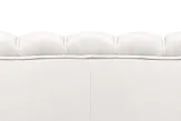 Диван ракушка Pearl Triple Beige на черных ножках №5