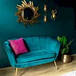 Диван ракушка Pearl Double Marine Velvet №7