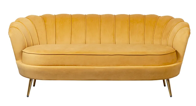 Дизайнерский диван Pearl Triple Yellow в Краснодаре Дизайнерский диван Pearl Triple Yellow