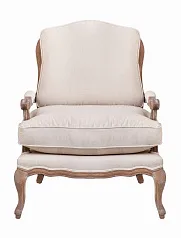 красивое Мягкое полукресло с подлокотниками Niro Rattan Beige на заказ в Краснодаре