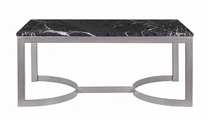Журнальный столик прямоугольный Aron Marble-Gy в интерьере в Краснодаре