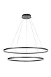 Люстра Orblaze 2 rings 800 black №0