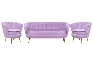 купить Комплект кресел и дивана ракушка Pearl Triple Purple в Краснодаре