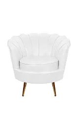 заказать Низкое кресло ракушка Pearl White в Краснодаре