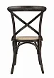Стул Cross Back Black Brush №3