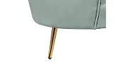 Комплект кресел и дивана ракушка Pearl Triple Green №5
