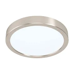 купить красивые 99219 Светодиодный накладной светильник FUEVA 5, 17W (LED), ?210, H28, 2000lm, 3000K, сталь, никель в интернет-магазине в Краснодаре