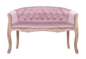 заказать Двухместный дизайнерский диван Kandy Double Pink Velvet в интернет-магазине в Краснодаре
