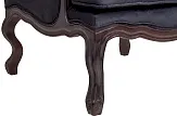 Двухместный дизайнерский диван Brody Double Black №5 в Краснодаре