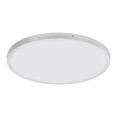 97267 Светодиодный накладной светильник FUEVA 1, 25W(LED), 2500lm, ?400, H30, алюминий, серебряный/пла в интерьере в Краснодаре