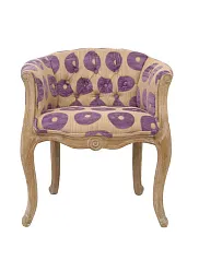 фото Низкое кресло ретро Kandy Purple в интерьере в Краснодаре