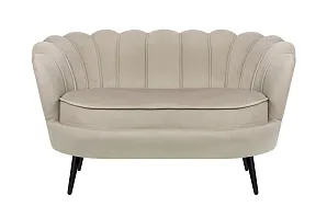 фото Дизайнерский диван Pearl Double Taupe на черных ножках в интерьере в Краснодаре