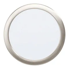 99139 Светодиодный встраиваемый светильник FUEVA 5, 17W (LED), ?216, ET26, 2000lm, 3000K, сталь, никель на заказ в Краснодаре