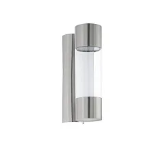 стильные 96013 Уличный светодиодный светильник настенный ROBLEDO, 2х3,7W(LED), H260, нерж. сталь/пластик, пр в Краснодаре