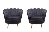 Комплект кресел ракушка Pearl Black №0