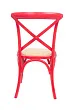 Стул ретро Cross Back Red №2 в Краснодаре
