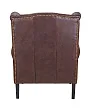Каминное кожаное кресло Royal Brown №3 в Краснодаре