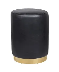 фото Дизайнерский пуф Topper Black в интерьере в Краснодаре