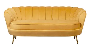 заказать Дизайнерский диван Pearl Triple Yellow в интернет-магазине в Краснодаре