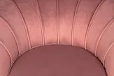 Низкое кресло ракушка Pearl Pink V3 №5