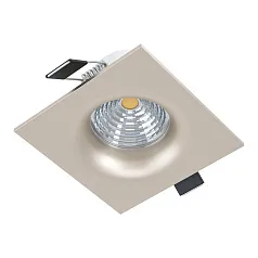 фото 98474 Светодиодный встраиваемый светильник SALICETO димм., 6W(LED), 450lm, 88х88, 4000K, алюминий, бел в Краснодаре