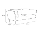 Диван Copenhagen 2-местный №6