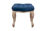 Дизайнерская банкетка Kina Velvet Blue №2