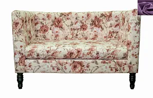 купить Диван Rose Flower в современном стиле фиолетовый в Краснодаре