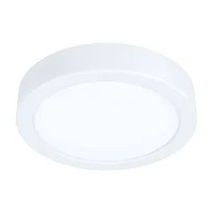 купить 99215 Светодиодный накладной светильник FUEVA 5, 10,5W (LED), ?160, H28, 1200lm, 3000K, сталь, белый/п в Краснодаре