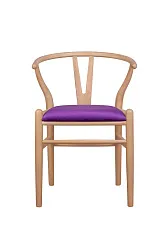 Стул ретро Wishbone Purple V2 в Краснодаре