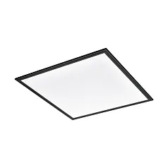 купить 900819 Потолочный светильник  SALOBRENA 1, 33W (LED), 4000K, 4700lm, L595, B595, H50, алюминий, сталь, черный / пластик, белый в интернет-магазине в Краснодаре