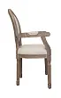 Мягкий стул с подлокотниками Volker Arm Beige №1