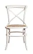 Стул ретро Cross Back White Ver.2 №0