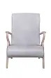 Низкое кресло Fobos light grey №0 в Краснодаре