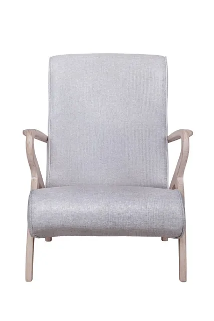 Низкое кресло Fobos light grey в Краснодаре