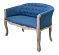 Диван французский стиль Kandy Double Blue красный №2