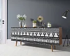 Комод "Бербер (Berber)" удлиненный принт 19 арт BB11/Print_19 №4