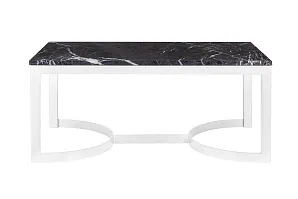 заказать Журнальный столик прямоугольный Aron Marble-W в Краснодаре
